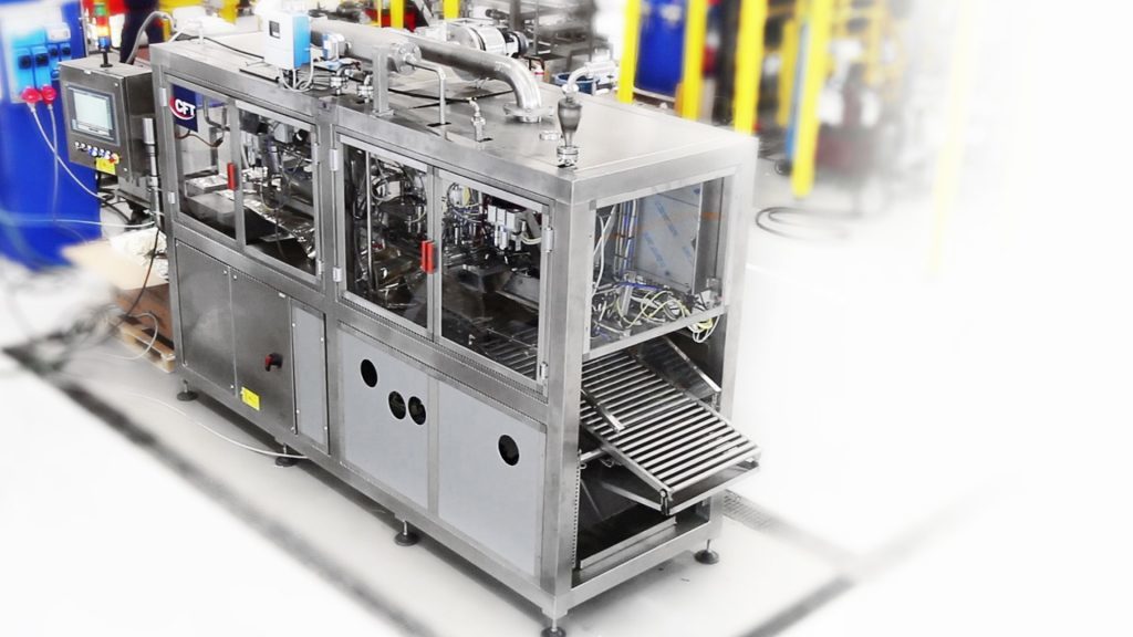 CFT Group aseptic filling machine for web fed bags
