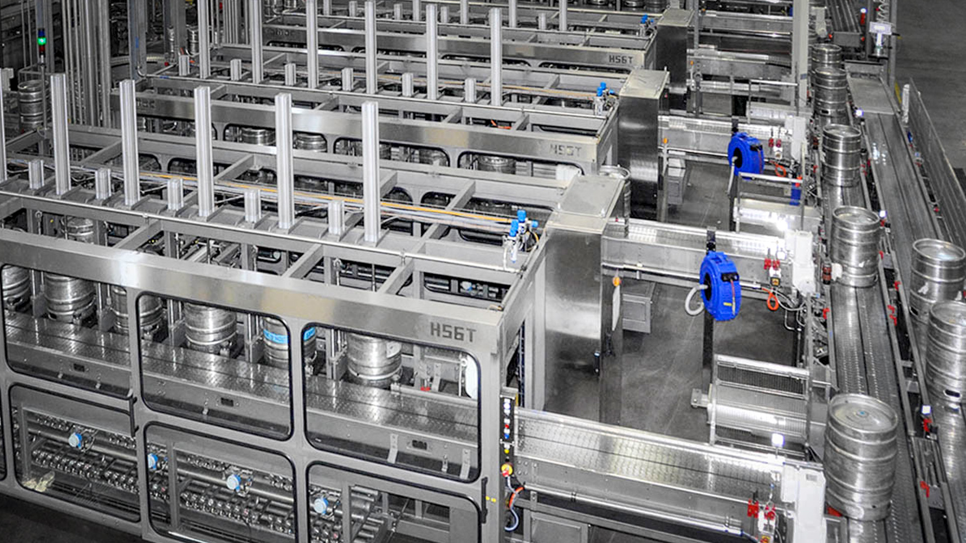 BERGAMO - LINEAR HIGH-SPEED KEG PRE-WASHERS, WASHERS AND FILLERS