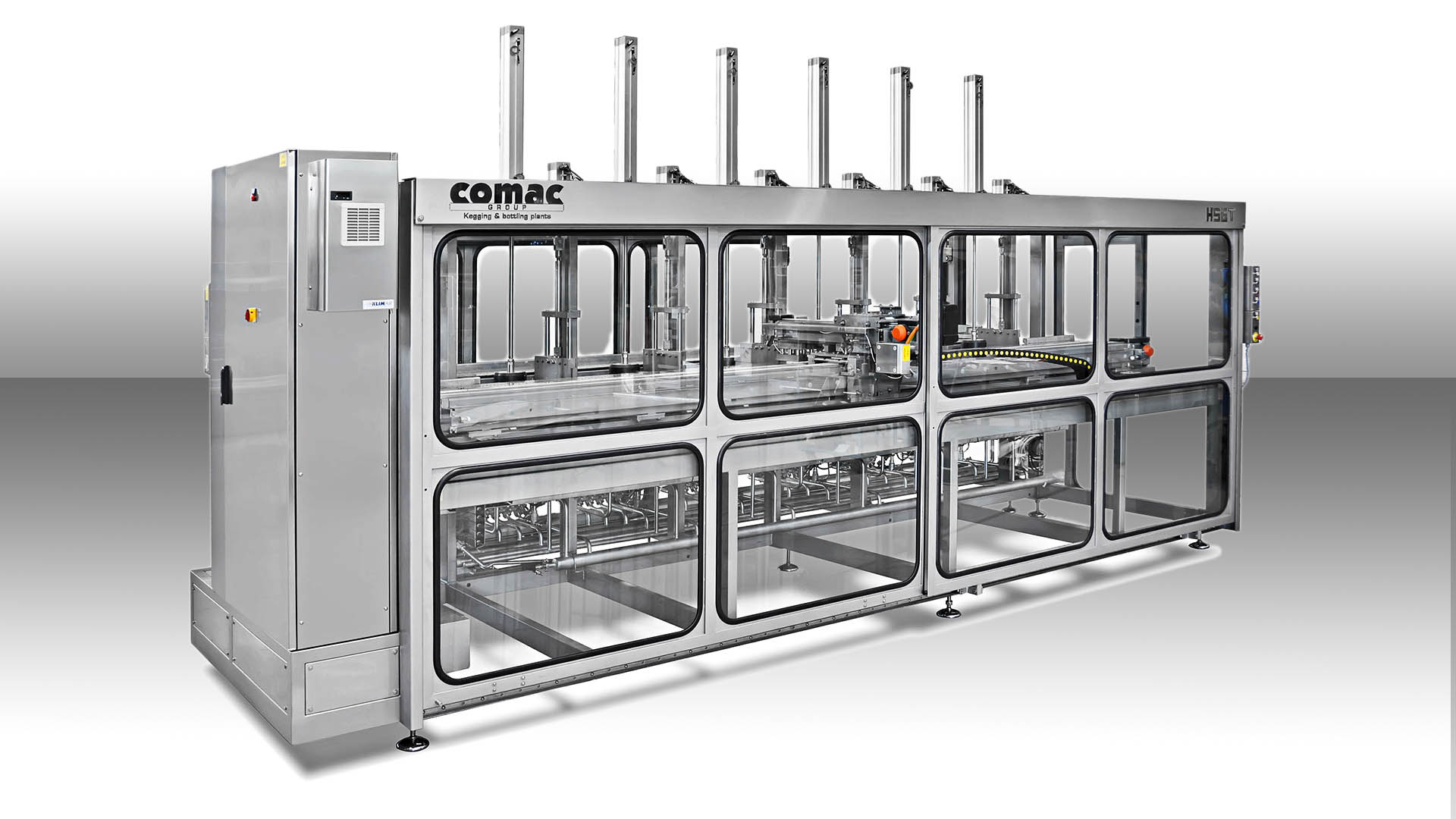 BERGAMO - LINEAR HIGH-SPEED KEG PRE-WASHERS, WASHERS AND FILLERS