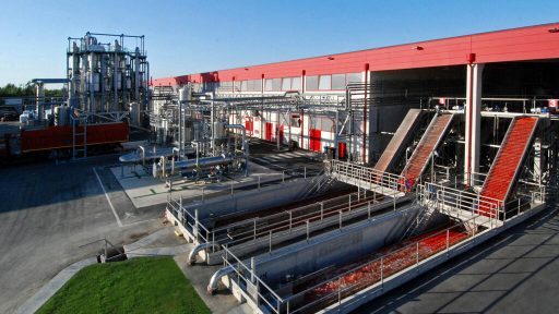 COMPLETE TOMATO PROCESSING LINE