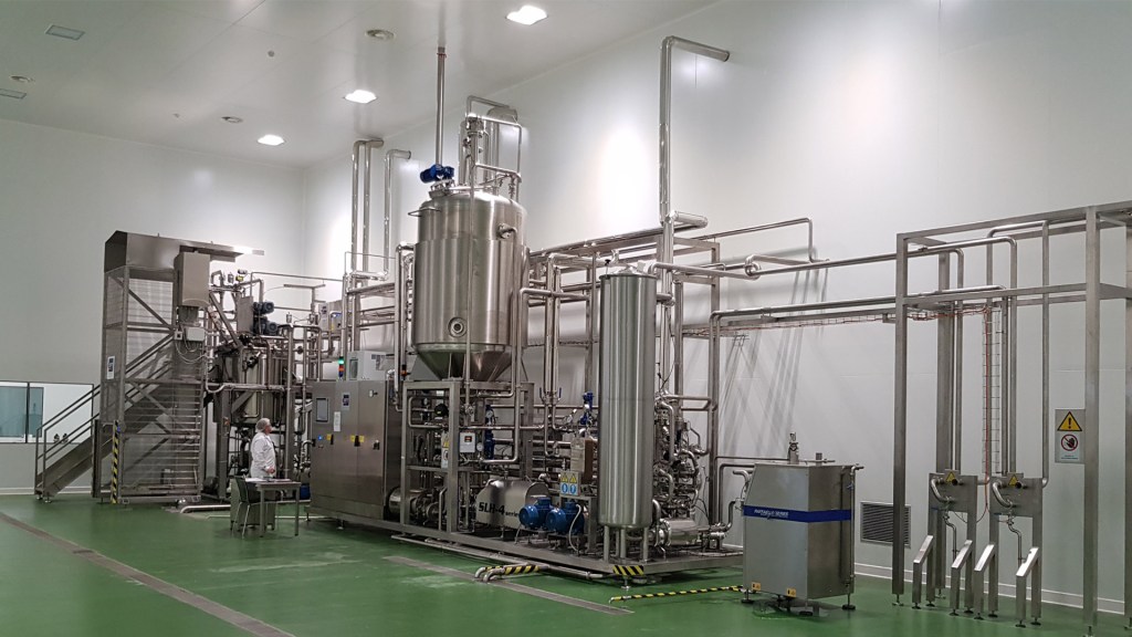 Baby food production lines by CFT Group