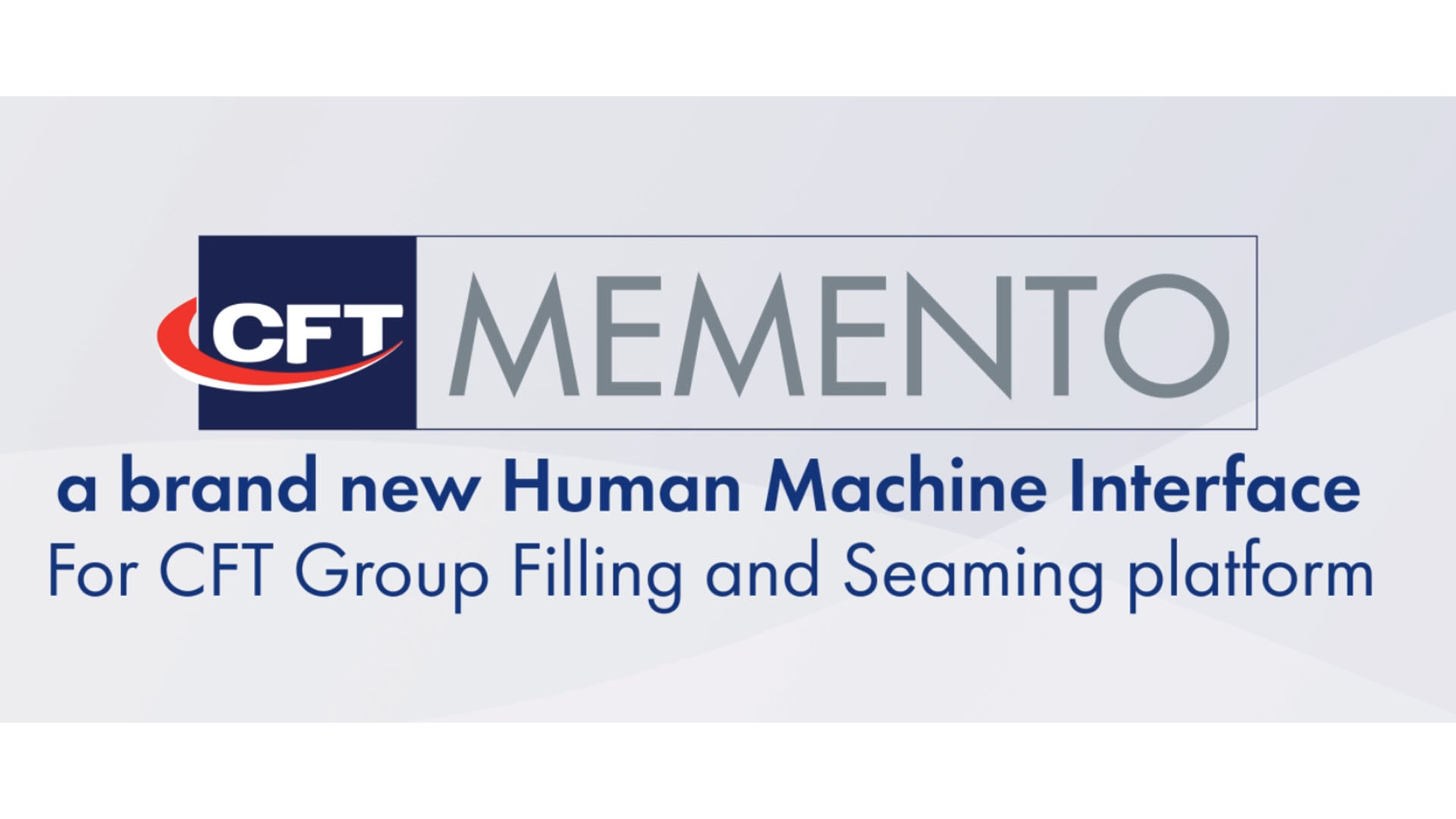 Memento: the new CFT HMI platform