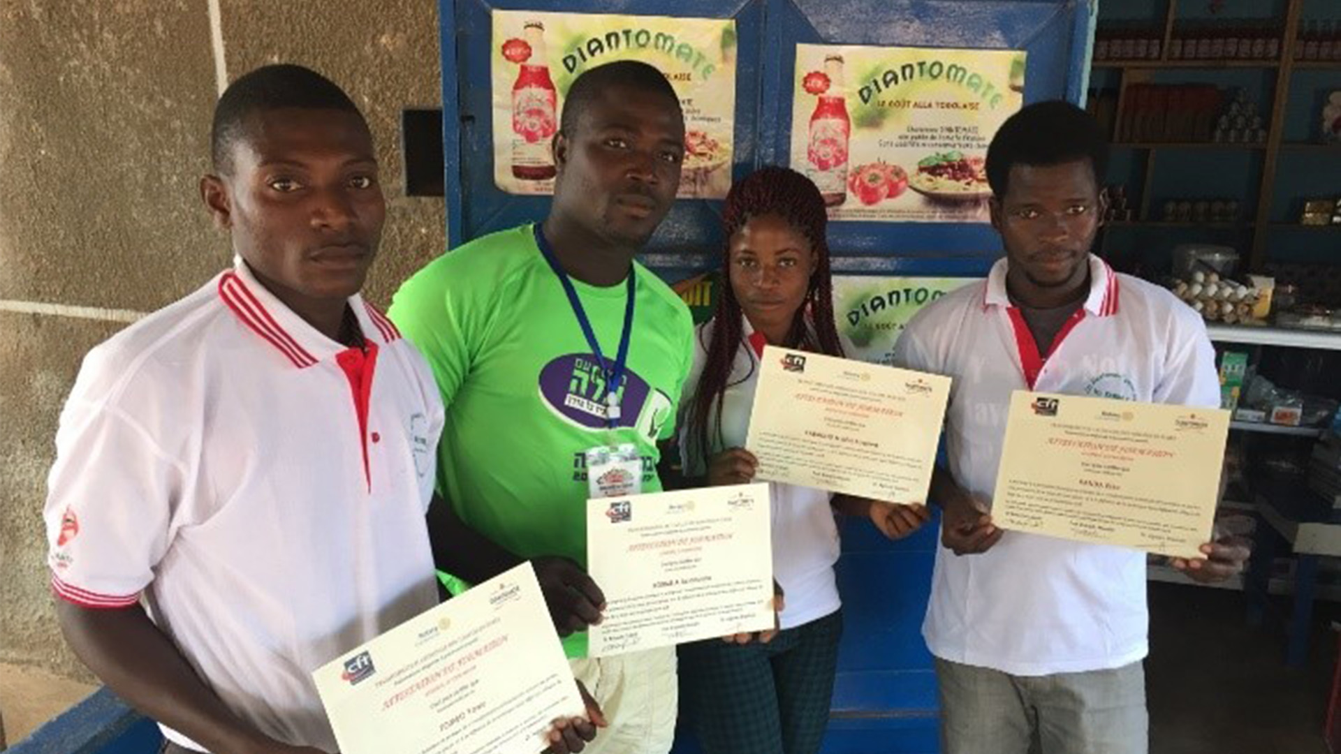 Tomato Processing training