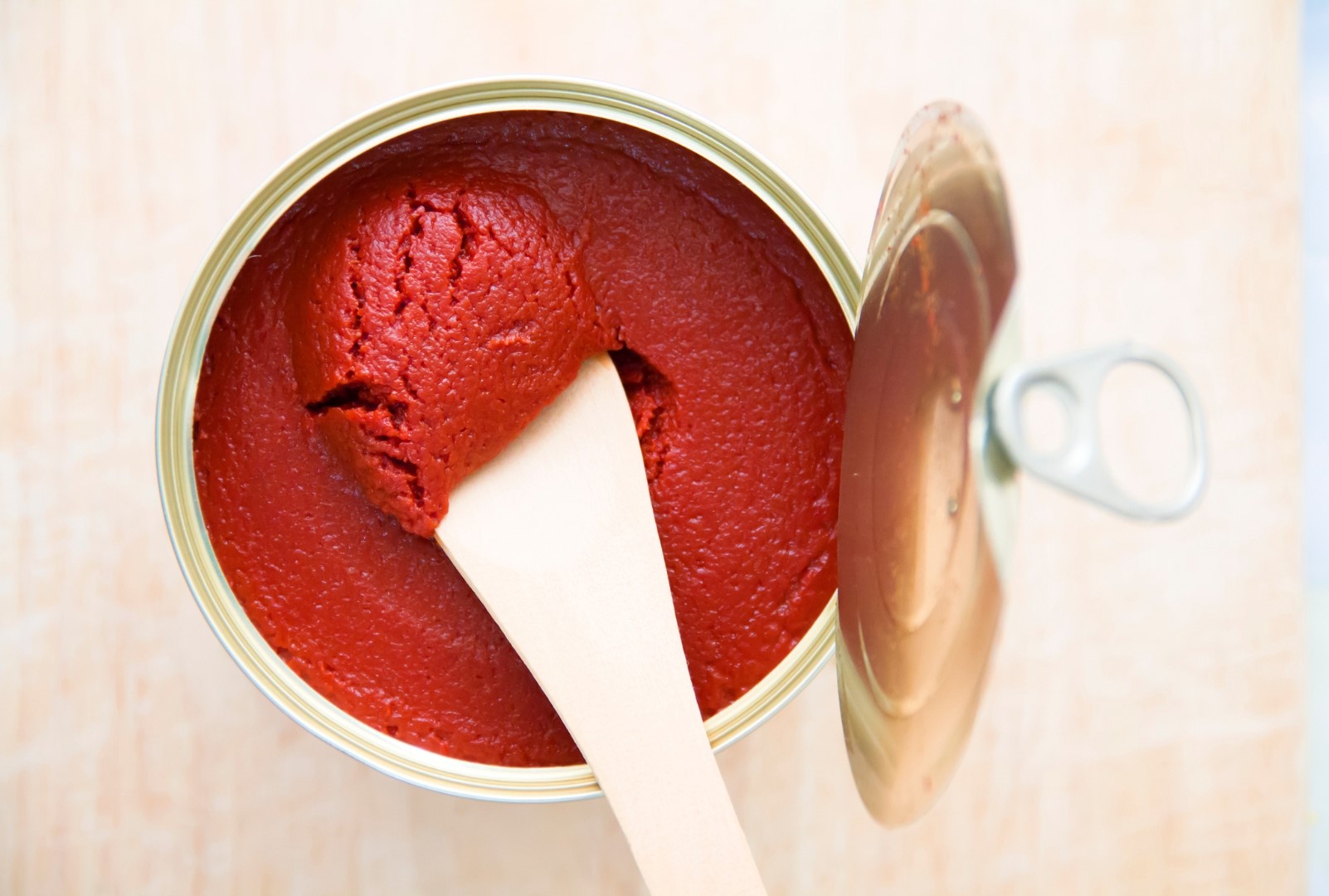 Tomato paste header