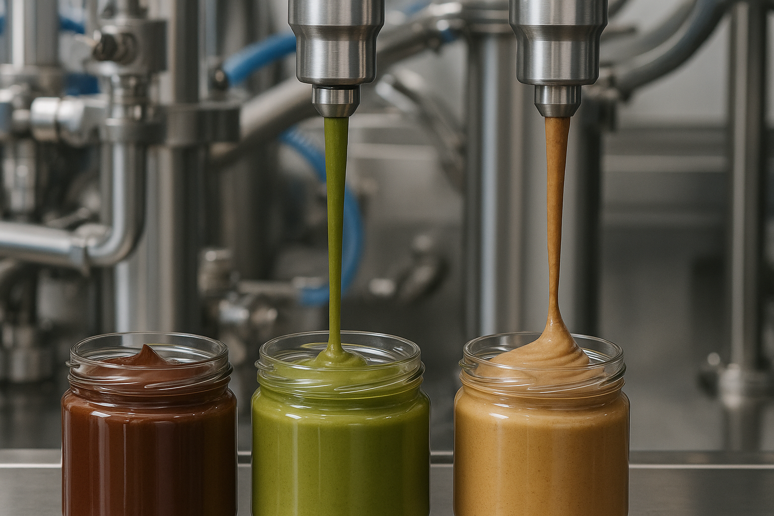 Riempimento di creme spalmabili