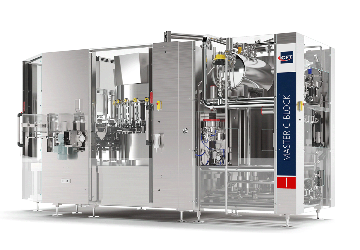 Master C Block can filling and seaming machine