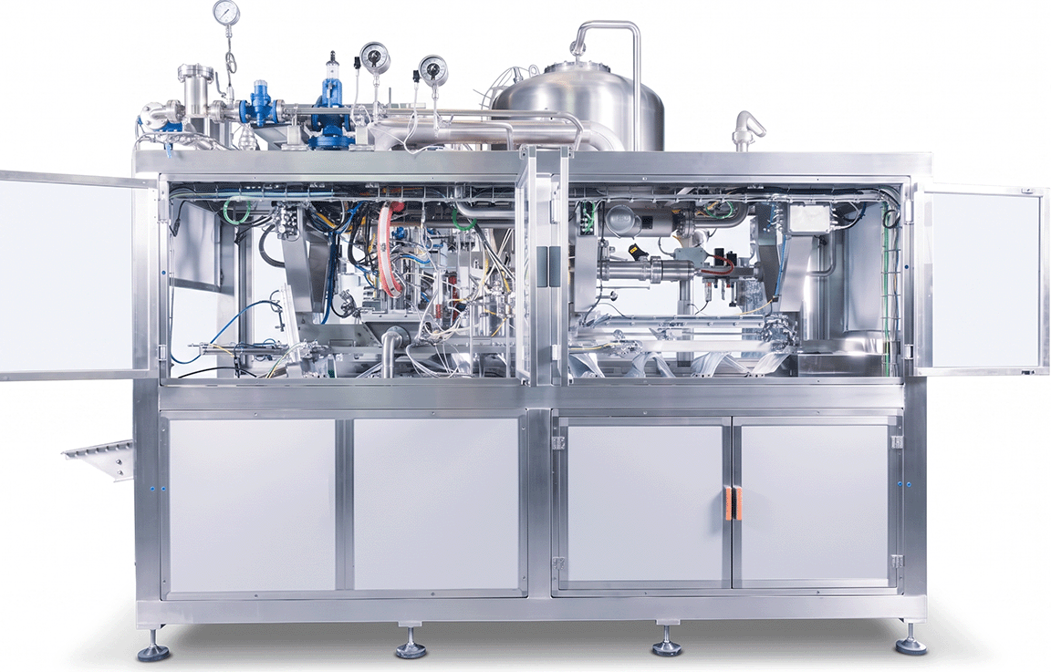Minipak aseptic filling machine