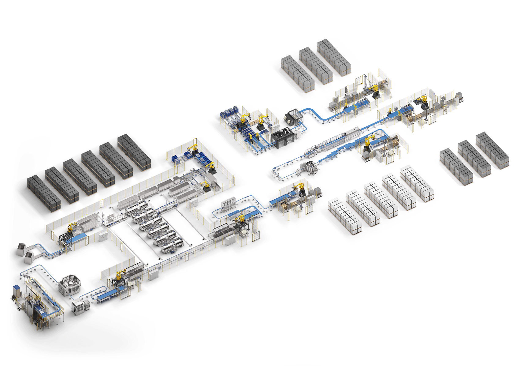 Pet food packaging line