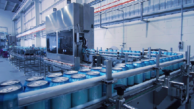 Beverage filling line