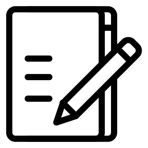 Manual data  icon